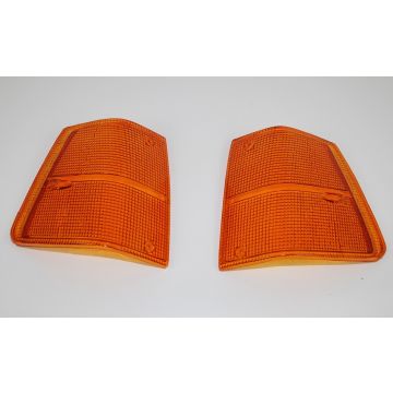 Blink/parkglass helorange 240/260 81-93 sett med begge sider NYHET