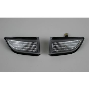 Blinklampe sett i speiler LED XC60 08-13 klart glass