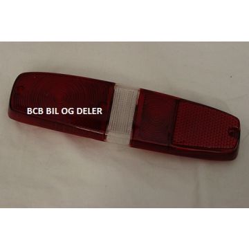 BAKLAMPE GLSSS H/S TIL VOLVO 140,240,260 --1980 RØD BLINK