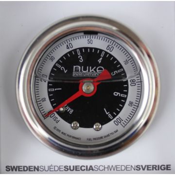 NUKE MANOMETER FOR TRYKKREGULATOR. 1/8"NTP GJENGER