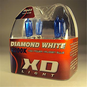 X-D Light 9005/HB3 Diamond White Bulbs 4200K - 55W- Pair in box