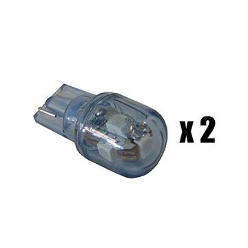 X-D LIGHT T10 SUPER BRIGHT 5LED 2-PACK BLUE