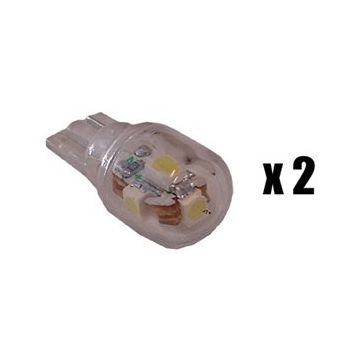 X-D LIGHT T10 SUPER BRIGHT 5LED 2-PACK WHITE