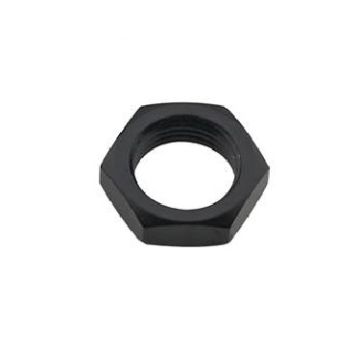 AN12 BULKHEAD NUT BLACK