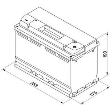 BATTERI TIL BIL BOSCH 12V 100 AMP. TILBUDSPRIS  se info: