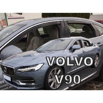 VINDAVISERS SATS FOR OG BAKDØRER VOLVO S90 2016 ---