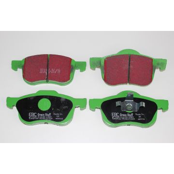 Bremsekloss sats foran Volvo S60, S80, V70, XC70 EBC Greenstuff