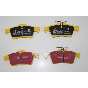 Bremsekloss sats bak S40II/V50,C30,C70II yellowstuff  racing