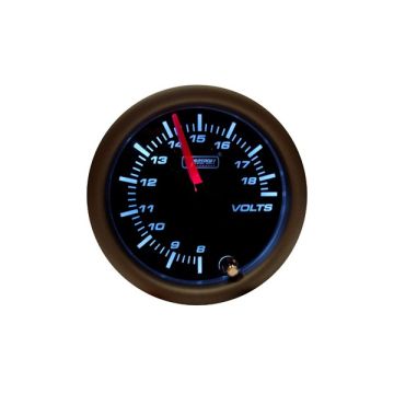 PROSPORT-M 52MM VOLTGAUGE SMOKE 7-COLOR