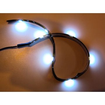 X-D LIGHT TOPVIEW LED STRIP WHITE 12V 30CM - EACH TEST WITH BATTERY