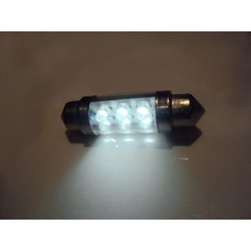 X-D LIGHT DOMELIGHT 38MM 6-LED WHITE - PAIR