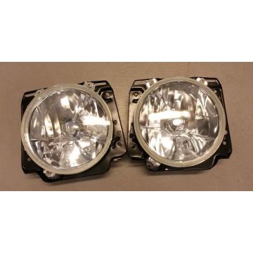 VW GOLF 2 82- CLEAR HEADLAMPS - PAIR