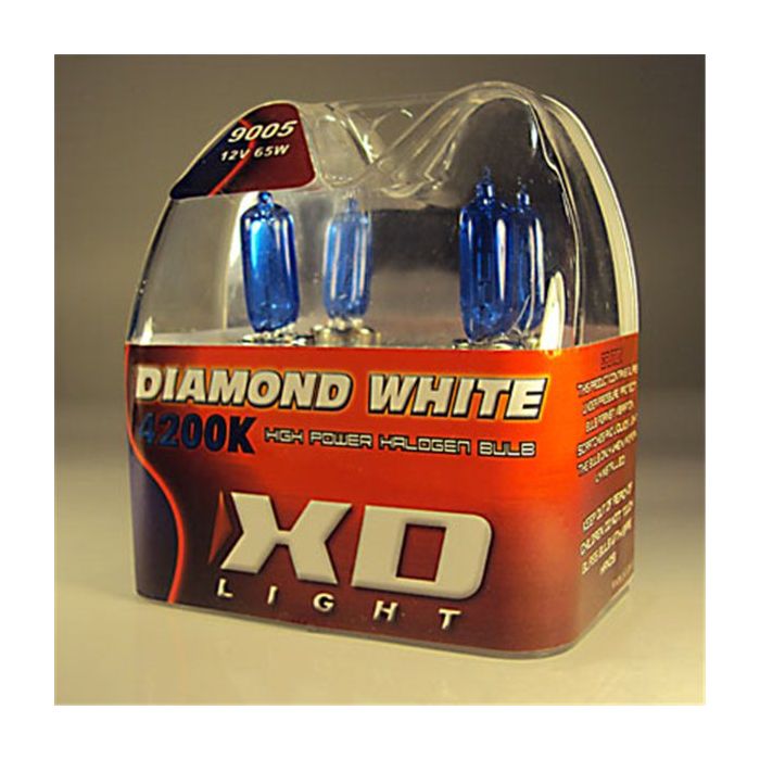 X-D Light 9005/HB3 Diamond White Bulbs 4200K - 55W- Pair in box