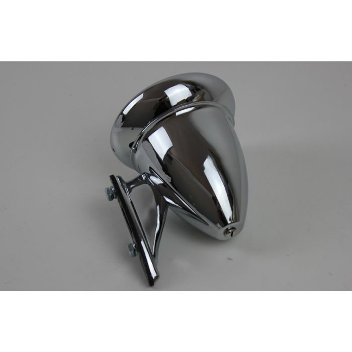 Speil sport/race classic , konvekst glass, crom, bullet type