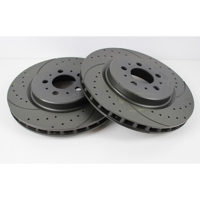 BREMSESKIVE BAK SLISSA/BORRET GRAPHITE TIL VOLVO S60R,V70R