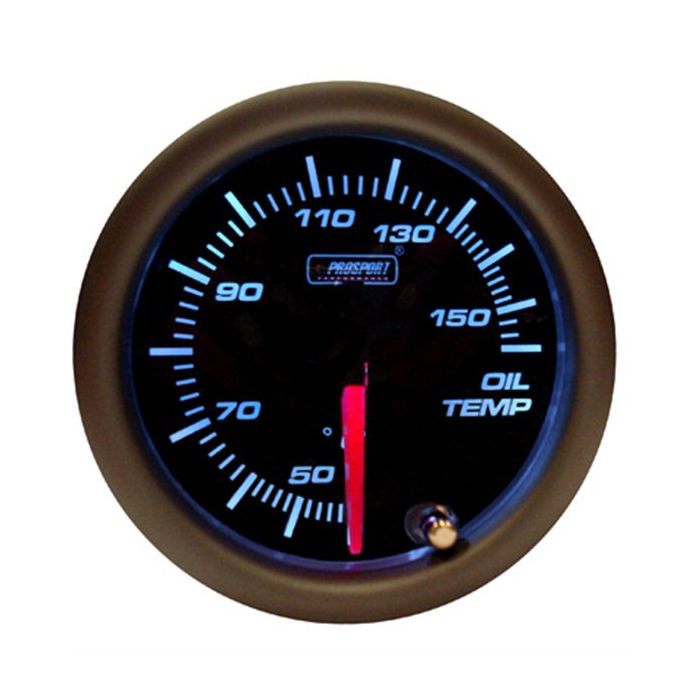 PROSPORT-M 52MM OILTEMPGAUGE SMOKE 7-COLOR