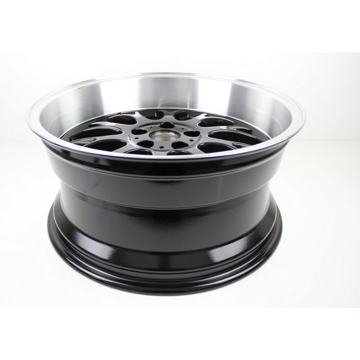 FELG  DTM LOOK 8,5"X18  5x108 ET6 Sort Polish pris stk.