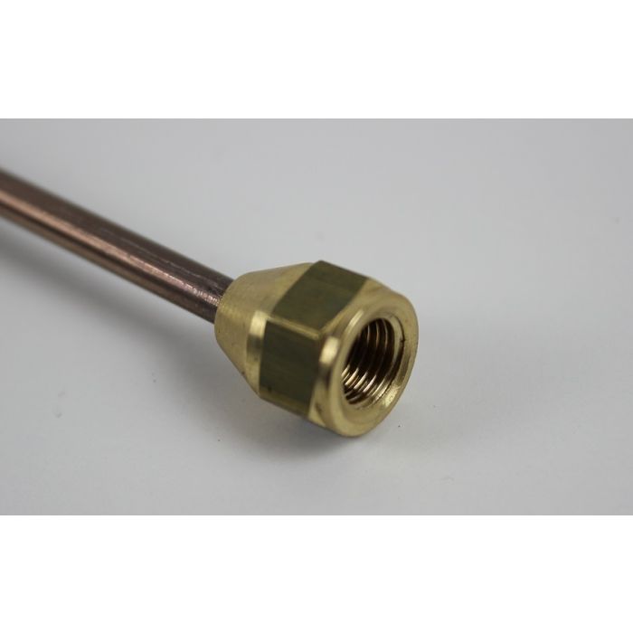 Bremserør fra hovedsylinder til forgrening Amazon B16 350mm.