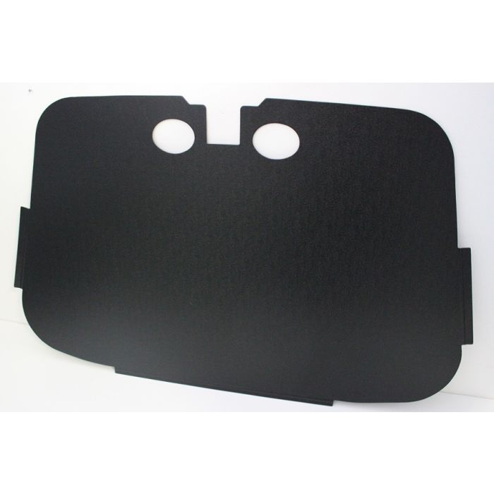 Papp plate oppunder bagasjelokk Amazon 65-70 Svart