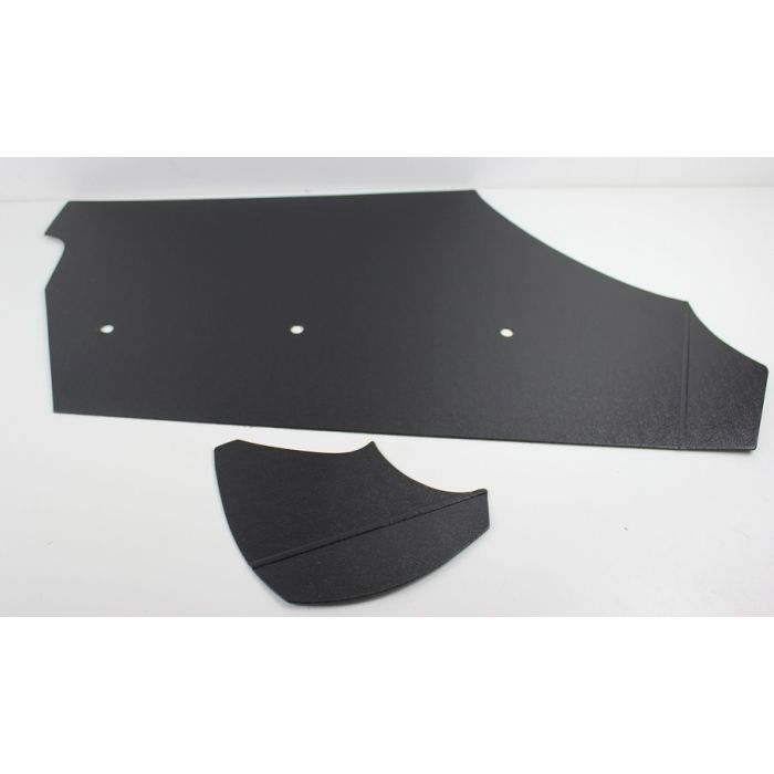 Papp plate i siden bagasjerom Amazon sedan 65-70 svart