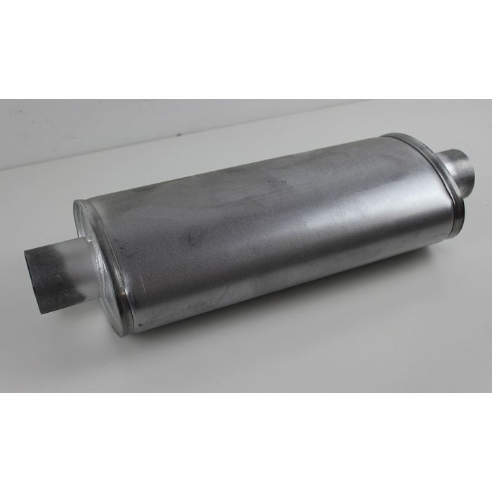 Eksos potte/lyddemper 2,5" oval