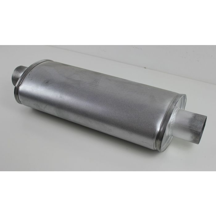 Eksos potte/lyddemper 2,5" oval