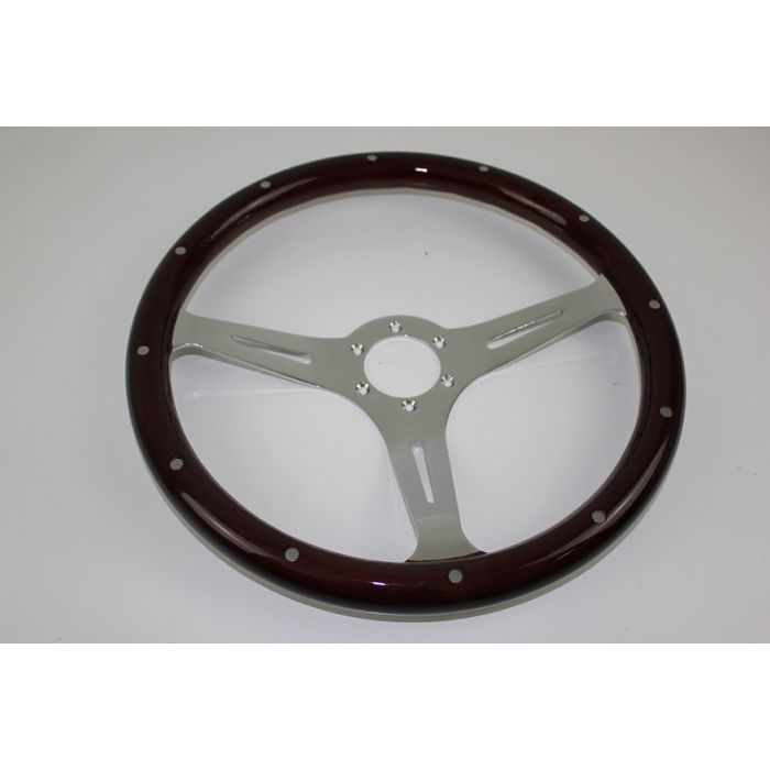 Ratt  "tre"ratt m/blanke eker  380mm 45mm dyp