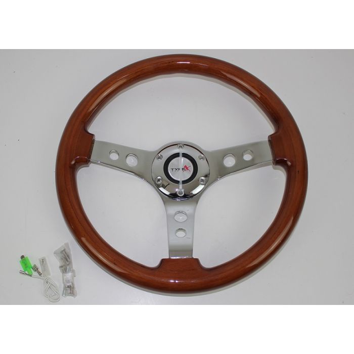 Ratt Classic wood  14"(355mm.)  70mm boltsirkel på nav