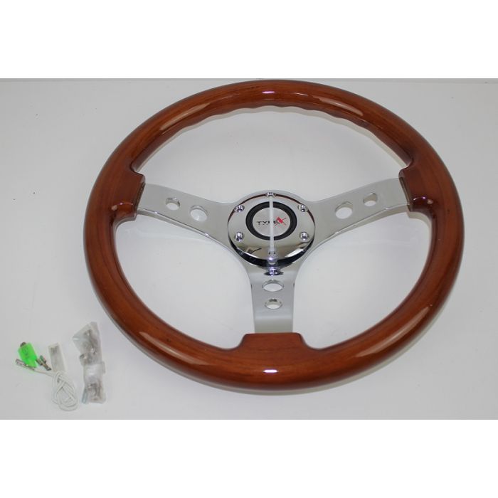 Ratt Classic wood  14"(355mm.)  70mm boltsirkel på nav