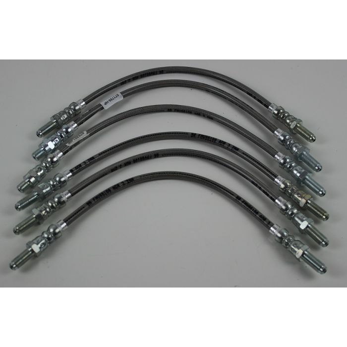 BREMSESLANGE SETT I METALSPUNNET TYPE VOLVO AMAZON 69-70