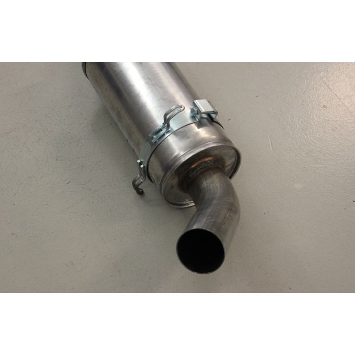 Eksos midtre lyddemper fra JT superflow anlegg 700/900 3"