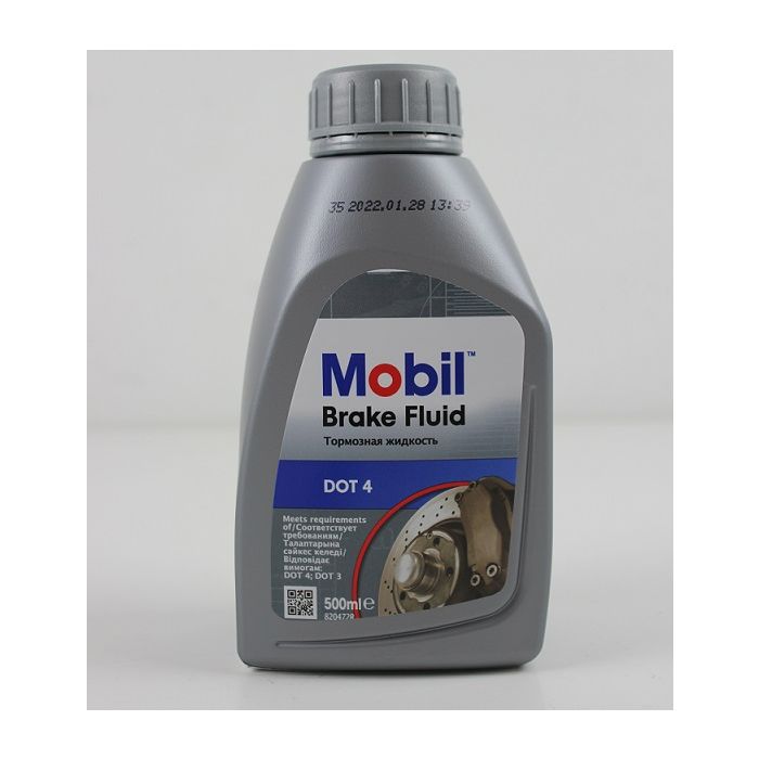 Bremsevæske  Dot4 500ml.(0,5L) original Mobil
