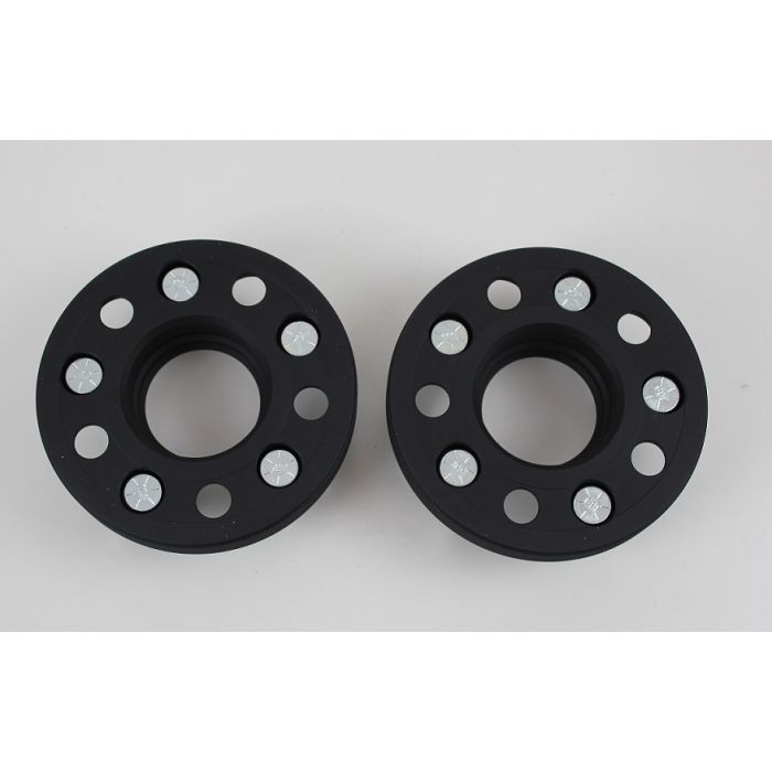 Spacersats for 2 hjul 25mm pr.side 1/2" gjenger