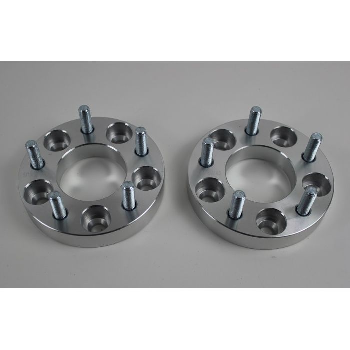 Spacersats til 2 Hjul 25mm. 114,3/ 4,5" boltsirkel, par
