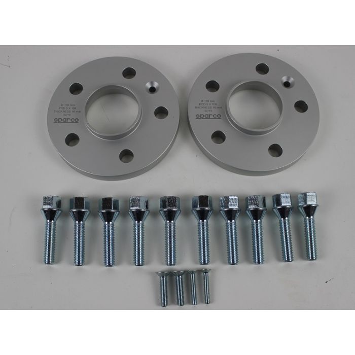 SPACER SATS (PAR) VOLVO 5X108 65MM SENTER 16MM TYKKE