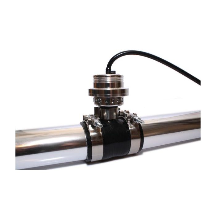 SILIKONSLANGE SVART T 2,5"+1,25" (63+32MM)