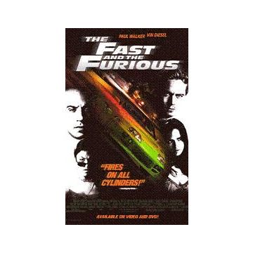 The fast and the furious 1 DVD-film
