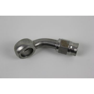 AN3X10MM BANJO 45 DEGREE-UP STAINLESS STEEL FON