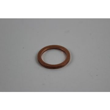 Kobber ring / tetningsring til banjoskrue 16/12,35x1,4mm