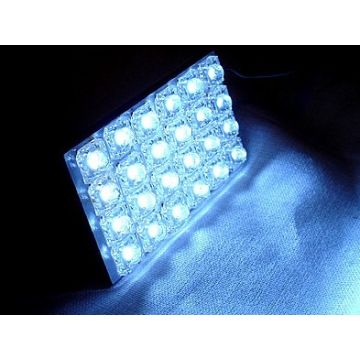 X-D LIGHT SUPERINTENSIVE INTERIOR LED LIGHT WHITE 24 LED 65X35MM
